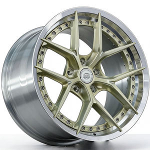 Jantes forgées sur mesure 2P 3P, polies et brossées, 17-24 pouces, en aluminium forgé, pour voitures de luxe, compatibles avec Audi GT, Lexus <span class=keywords><strong>GSF</strong></span>, Ferrari F430, C8 - Product Image 1