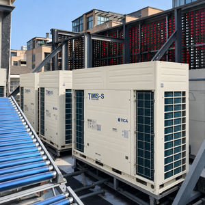 Système de climatisation central multi-split TICA à entretien facilité, solution VRF à longs tuyaux R410A pour les écoles et les hôpitaux - Product Image 6