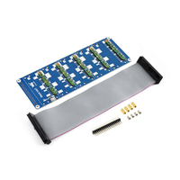 Raspberry Pi için Stack HAT, 5 adede kadar Raspberry Pi HAT'ı birbirine bağlayan Header Genişletme Kartı, Zero 2W 3 Model B 4 için.