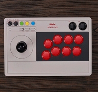Manette de jeu sans fil 8BitDo 80FE Arcade Stick V3 Standard, joystick rétro, prise en charge de la cartographie personnalisée pour Switch et PC.