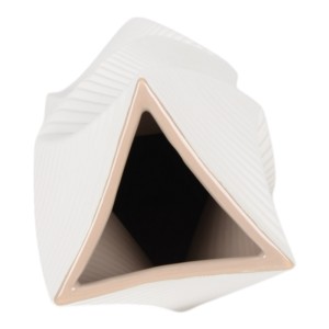 Vaso in Ceramica Ondulato e Texturizzato, Elemento Decorativo Scultoreo per la Casa, Profilo Intrecciato per Arredamento Soggiorno - Product Image 6