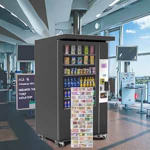 ตู้จำหน่ายสินค้าอัตโนมัติคุณภาพสูง ทน<span class=keywords><strong>สนิม</strong></span> สำหรับใช้งานกลางแจ้ง ดีไซน์ทันสมัย พร้อมระบบทำความเย็น เหมาะสำหรับติดตั้งในศูนย์การค้า - Product Image 1