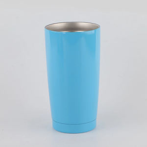 Prix d'usine, logo personnalisé, cadeaux promotionnels, grande capacité, tasse isotherme sous vide pour voiture, 20 oz, en acier inoxydable avec couvercle - Product Image 3