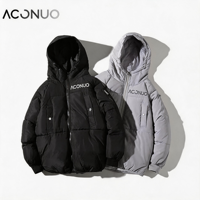 Vestes et manteaux à capuche personnalisés de haute qualité pour hommes Modèles décontractés avec fonction imperméable et fermeture à glissière