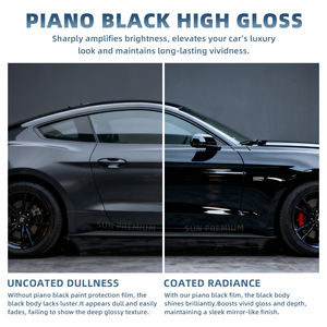 Pellicola PPF Autoadesiva Super Lucida e Opaca Nera per Auto, Vendita Calda - Product Image 2