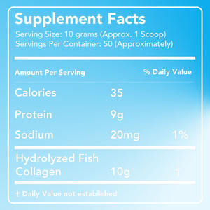 OEM/ODM Marines Kollagen-Peptid-Pulver 18 Arten von Verbund-Aminosäuren-Pulver Hautaufhellendes Kollagen Stiv - Product Image 3