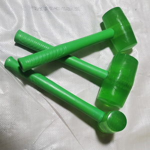 ค้อนยางโมซวน ด้ามพลาสติกสีเขียวและสีส้ม หัวกลม สำหรับติดตั้งและตกแต่งกระเบื้อง - Product Image 5