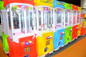 Siêu hộp 3 đồng tiền hoạt động Claw cần cẩu máy giải thưởng trò chơi máy - Product Image 5