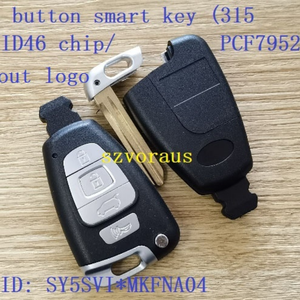 กุญแจรีโมทสำหรับ veracruz กุญแจรถระยะไกล2007-2012 SY5AVISMKFNA04 95440-3J600/95440-3J500 315 MHz PCf7952A ID46ไม่มีโลโก้ - Product Image 3