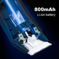 Clipclean Nouveau Design Rasoir Corporel Électrique Sûr Étanche à Lames Céramiques Tondeuse Poils Pubiens et Intimes Recharge USB 90 Minutes d'Autonomie