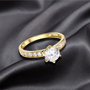 Лидер продаж, Подарочный Золотой бриллиантовый браслет 14 к 18 к по лучшей цене, новейший дизайн обручального кольца для женщин