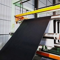 Sous-couche de toiture en polymère Epdm Membrane étanche Feuilles de caoutchouc EPDM 1mm 1.2mm 1.5mm 2mm Plaque de caoutchouc EPDM