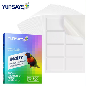 <span class=keywords><strong>A4</strong></span> nhãn tự dính giấy cắt sẵn nhãn dán mã vạch nhãn tờ địa chỉ nhãn cho máy in phun - Product Image 4