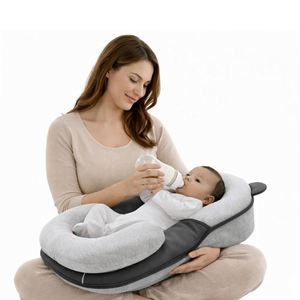 Inclined Comfort Rest Support Pillow Washable Cushion with Removable Cover and Adjustable Safety Belt - Product Image 1