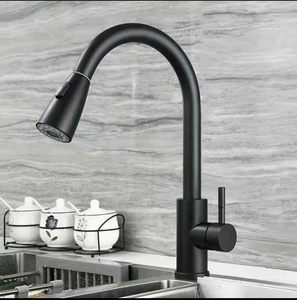 Robinet de cuisine thermostatique moderne à poignée unique, finition chromée céramique, économiseur d'eau, avec rallonge et buse réglable à 360 degrés - Product Image 5