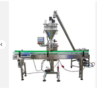 Machine de remplissage automatique à vis sans fin pour poudres (maïs, blé, riz, amandes, poivre noir)