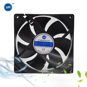 Ventiladores de fluxo axial 92mm para computador, ventilador de refrigeração de máquina 9225 92*92mm, 24V, DC 92x92 12 volts