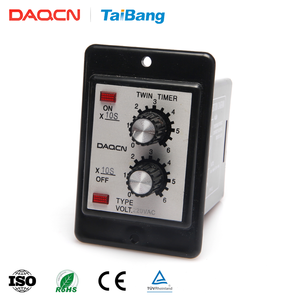 DAQCN Relais de temporisation miniature 12 volts Contrôle de l'équipement électrique Théorie du relais électromagnétique Protection scellée - Product Image 4