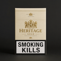 Boîtes à cigarettes personnalisées de luxe avec logo imprimé en feuille d'or, emballage en carton premium, étui à tabac, boîte cadeau, vente en gros
