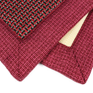 Tappetini da bagno intrecciati con orlatura larga tappetino super assorbente per l'acqua tappetino da bagno antiscivolo in memory foam - Product Image 6