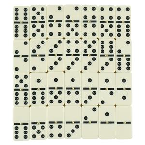 Ensemble de jeu de dominos double face imprimé écologique avec logo de marque personnalisé 28 pièces - Product Image 5