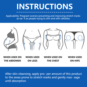 Minyak esensial penghilang Stretch Mark, minyak esensial Perawatan Kulit 100% organik Stretch Mark untuk kehamilan - Product Image 4