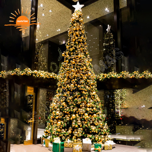 Tùy chỉnh tốt nhất kỳ nghỉ ánh sáng hiển thị nhân tạo DMX âm nhạc ánh sáng hiển thị đồng bộ với âm nhạc lập trình Cây giáng sinh - Product Image 2