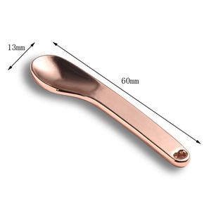 Espátula Cosmética Personalizada con Etiqueta Privada, Cuchara Pequeña para Maquillaje, Mini Aplicador de Crema Facial - Product Image 3