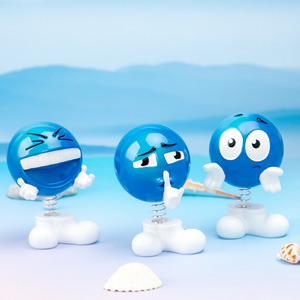 ชุดฟิกเกอร์ Yu Mo Craft Little Blue Dou แบบกล่องสุ่ม 6 ชิ้น ของเล่นตั้งโต๊ะแบบสปริงแอคชั่น ของขวัญสำหรับเด็กอายุ 8-13 ปี - Product Image 3