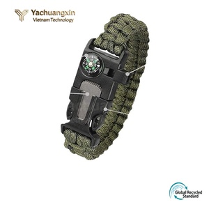 Kit de survie multifonctionnel YCX pour la randonnée en extérieur - Boîte à outils de premiers secours pour la prévention des catastrophes avec sifflet et silex compact - Product Image 5