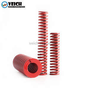 Cao nhiệm vụ tự động tải khuôn chết mùa xuân áp lực màu đỏ nén xoắn ốc dập làm bằng thép - Product Image 3