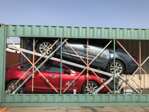 Cadre de transport de voiture de conteneur pliable pour grands SUV conteneur robuste pour l'expédition sécurisée pour conteneur sec <span class=keywords><strong>20GO</strong></span>/40HC - Product Image 4
