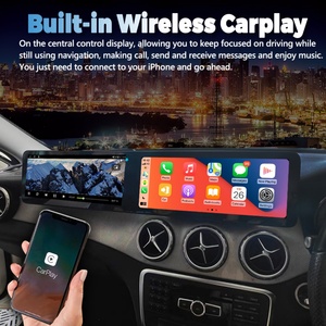 Radio para Auto con Pantalla Dual Android de 12.3+12.3 Pulgadas para Mercedes Benz Clase A, B, GLA, CLA, W245, W246, W176, X156, C117 2014-2019, GPS, Carplay - Product Image 2