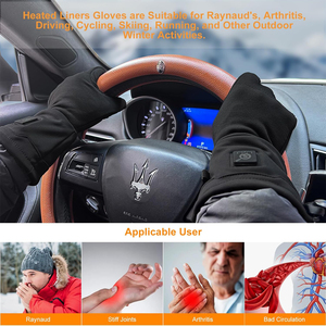 Зимние термоутепленные перчатки для электромобилей - Product Image 3