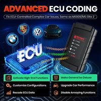 Escáner AUTEL MaxiCOM MK908 II, 38+ Servicios, Elite 2 PRO, Compatible con GM, Chrysler, Audi, Rolls-Royce, MINI, Sistema Operativo Android 10
