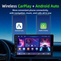 Android 11 Araç Radyosu Dokunmatik Ekranlı Multimedya Oynatıcısı, CarPlay, Android Auto, DAB, Dahili Geri Görüş Kamerası ve AV Girişi ile