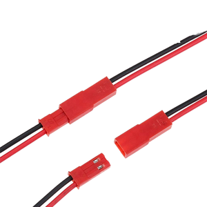 15CM JST SM 2-Pin-Stecker Männlich-Weiblich PVC-Ummantelung Verzinnter Kupferleiter Kabelverbinder Steckverbinder für LED-Streifen - Product Image 6