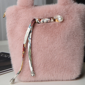 Roue Juicy Fur Cat Pink Crossbody Heart Red Burgundy Packs Black Purse Cheetah Fluffy Bag - Product Image 1