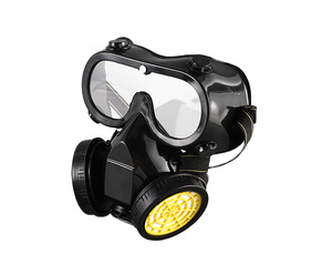 <span class=keywords><strong>Large</strong></span> Field Vision Gummis chutz masken Staub maske zum Schleifen Sprüh lackieren Gasmaske für den Bau-High Respirator - Product Image 3
