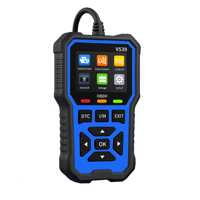 Escáner V539 OBD2 actualizado 2025, lector de código de falla de coche alimentado por USB para vehículos de protocolo OBD II desde 1996, herramientas de escaneo
