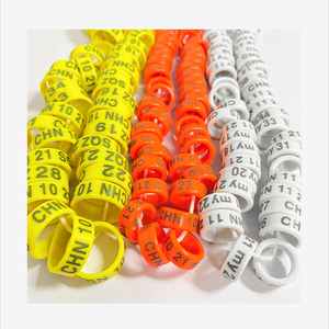 Cincin Kaki Burung Merpati Taiwan 2020, Cincin Klip Emas untuk Merpati, Cincin Klip Plastik untuk Ayam, Cincin Kaki Burung Terbuka, Bague Merpati 2034 - Product Image 1