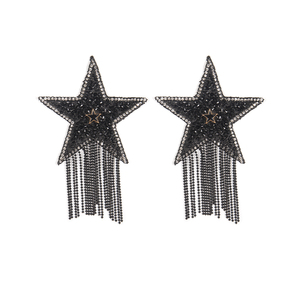 Couvre-mamelon <span class=keywords><strong>en</strong></span> diamant réutilisable avec glands <span class=keywords><strong>en</strong></span> étoile Couvre-mamelon adhésif sexy pour femmes Couvre-mamelon <span class=keywords><strong>en</strong></span> colle - Product Image 3