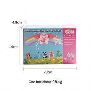 3D DIY Water <b>Magic</b> Beads Educational Toy for Kids 24/36 Colors EN71 Certified Playdough Slime Clay Plastic PVA Ages 2-14 - Product Image 5