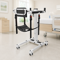 Chaise de transfert électrique professionnelle 3-en-1 pour patients, dispositif de levage médical portable avec roues pour les soins à domicile des personnes âgées
