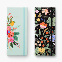Combinaison de papier découpé à imprimé floral avec LOGO personnalisé de haute qualité Ensemble de notes autocollantes Bloc-notes mémo de poche Fournisseur de bureau
