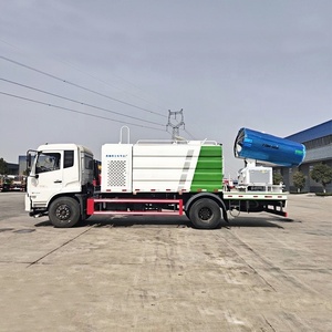 Camión Cisterna Dongfeng 4x2 de 12000L en Oferta, Camión de Riego para la Supresión de Polvo en Carreteras y Obras de Construcción - Product Image 6