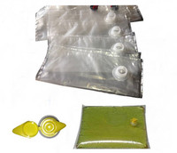 Sacs Aseptiques Transparents de Haute Qualité avec Valve, Taille Personnalisable 3L-220L, Emballage Alimentaire (Lait, Boissons, Pâte de Tomate) en Matière PA/PE