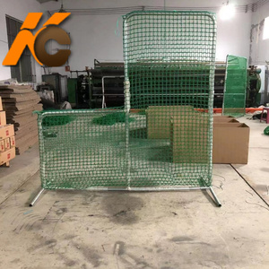 Fábrica <span class=keywords><strong>L</strong></span> Pantalla Lanzamiento Marco de red Técnica de bateo Reemplazo Cuerda de poliéster Red Protector resistente 7 'x 7' - Product Image 6