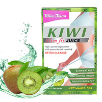 Vente en gros de poudre de jus de kiwi boisson amincissante poudre de jus de fruits pour perdre du poids et garder la forme