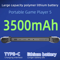 Consola de Videojuegos Portátil Project X Pocket Pro, Pantalla IPS de 4.3 Pulgadas, Compatible con Juegos Retro de PS1 y CPS2, Altavoces Estéreo Dobles
